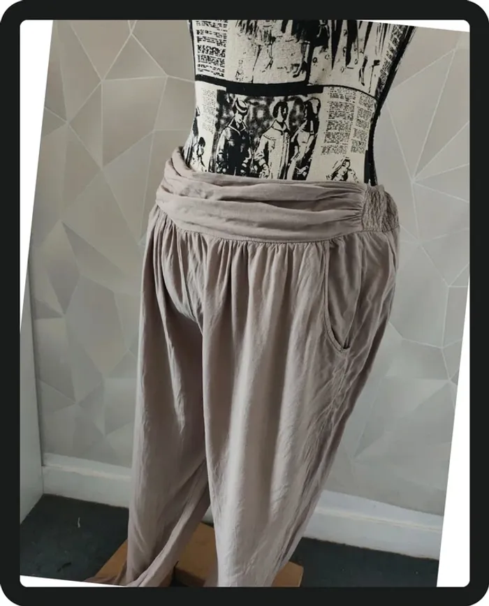 Pantalon toile - photo numéro 2