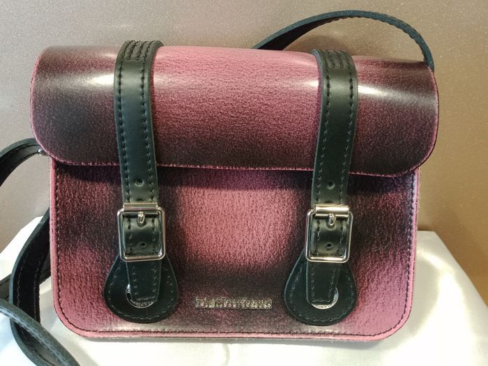 Sac bandoulière Original Dr Martens en cuir véritable