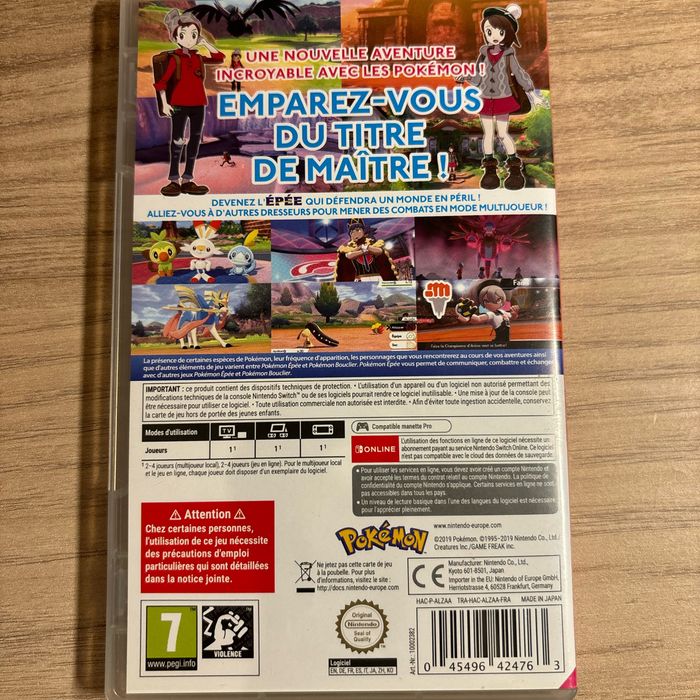 Pokémon épée switch - photo numéro 3