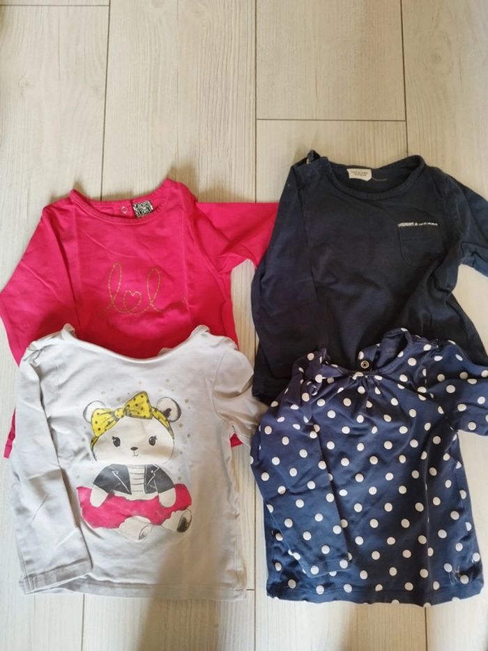 T-shirt manches longues 18 mois