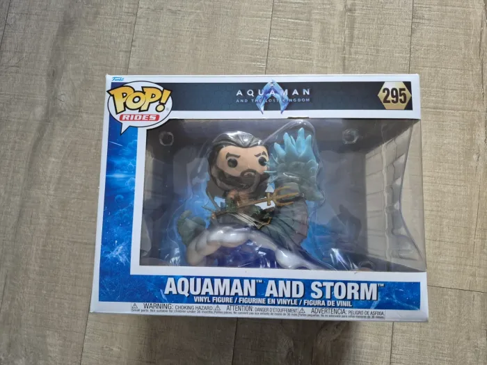 Figurine Pop Rides 295 Aquaman And Storm - The lost Kingdom - Neuf