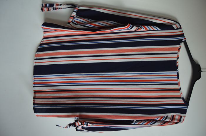 Blouse femme Trend One rayée multicolore manches 3/4 taille 38 - photo numéro 3