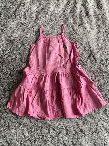 Robe rose Sergent Major - 6 ans