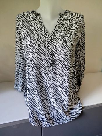 #chemise#motif zèbre