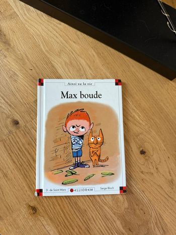 Livre Max et Lili numéro 101 Max boude