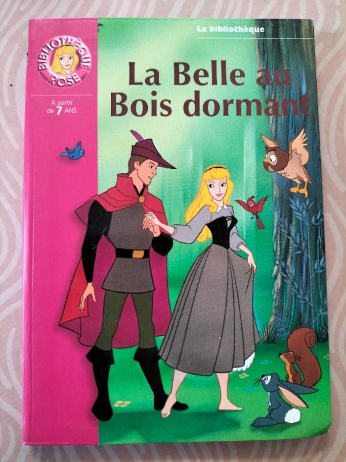 Livre enfant La bibliothèque rose La Belle au Bois dormant