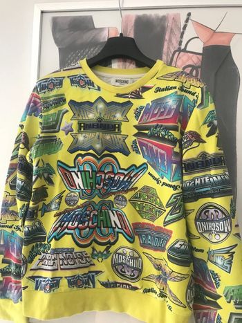 Sweat Moschino Teen 10 ans