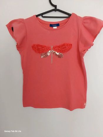 T shirt okaïdi fille 8 ans