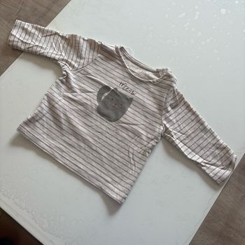 Maillot manche longue taille 1/3 mois 62 cm