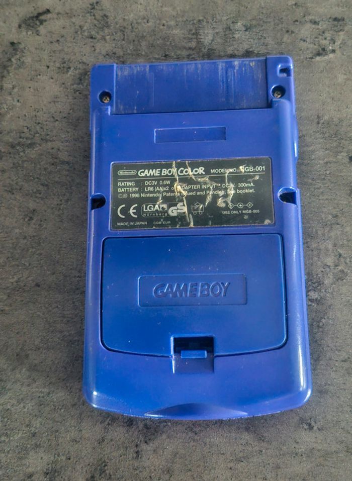 Console Gameboy Color - photo numéro 3