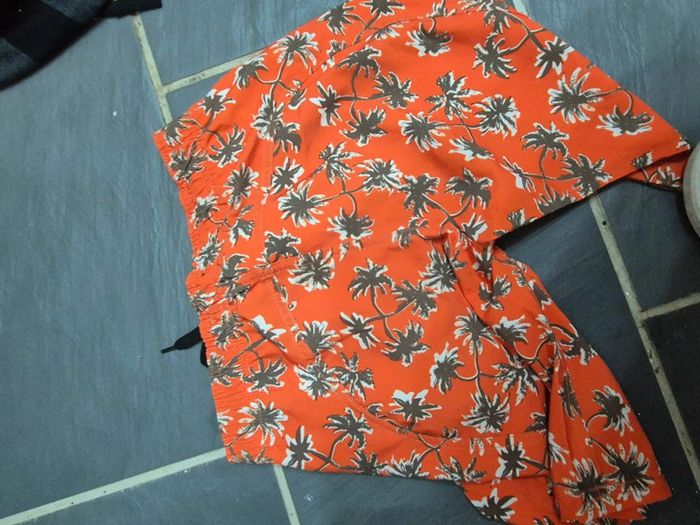 Short de bain orange - photo numéro 3