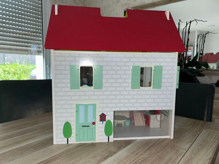 Maison de poupée en bois - photo numéro 3