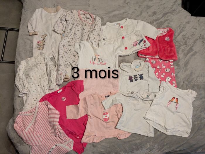 Lot vêtements 3 mois