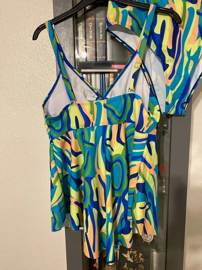 superbe maillot de bain tankini 2 pièces 2xl = 50 SHEIN - photo numéro 4