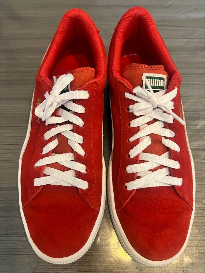 Puma  Suède  Rouge T 38