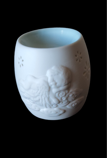 Brûleur ange blanc et bleu