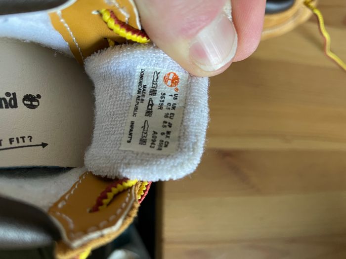 Chaussures Timberland cuir Taille 16 - photo numéro 5