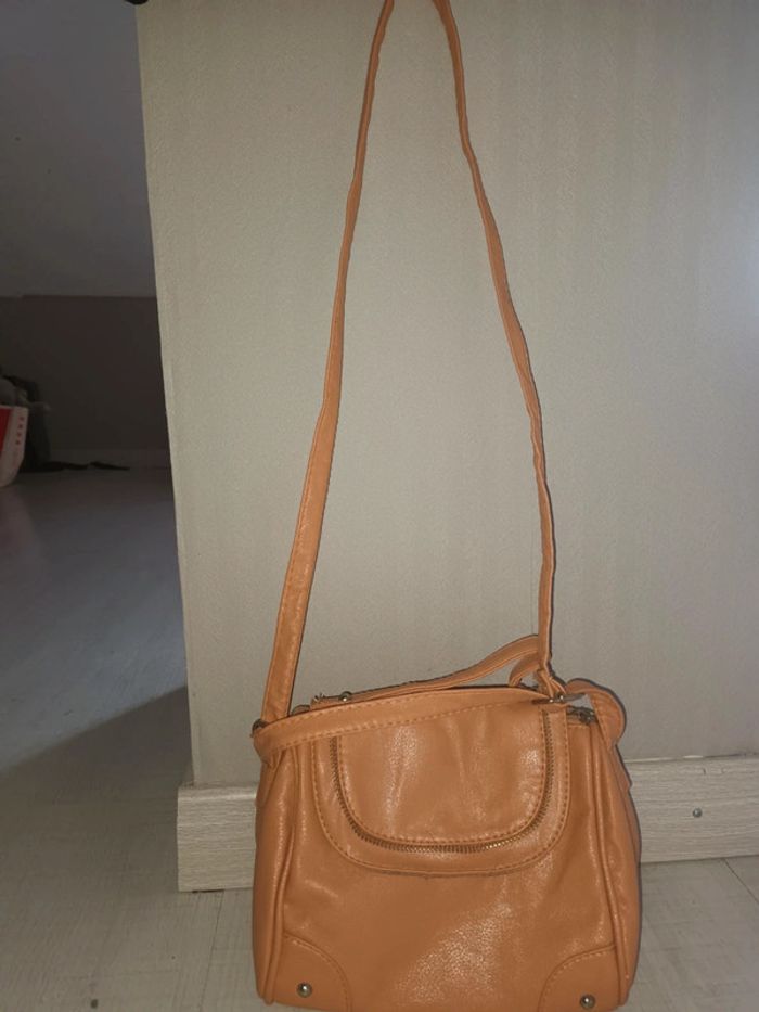 Sac à main camel - photo numéro 5