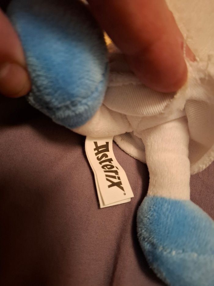 Peluche asterix personnage panoramix 20cm neuve - photo numéro 3