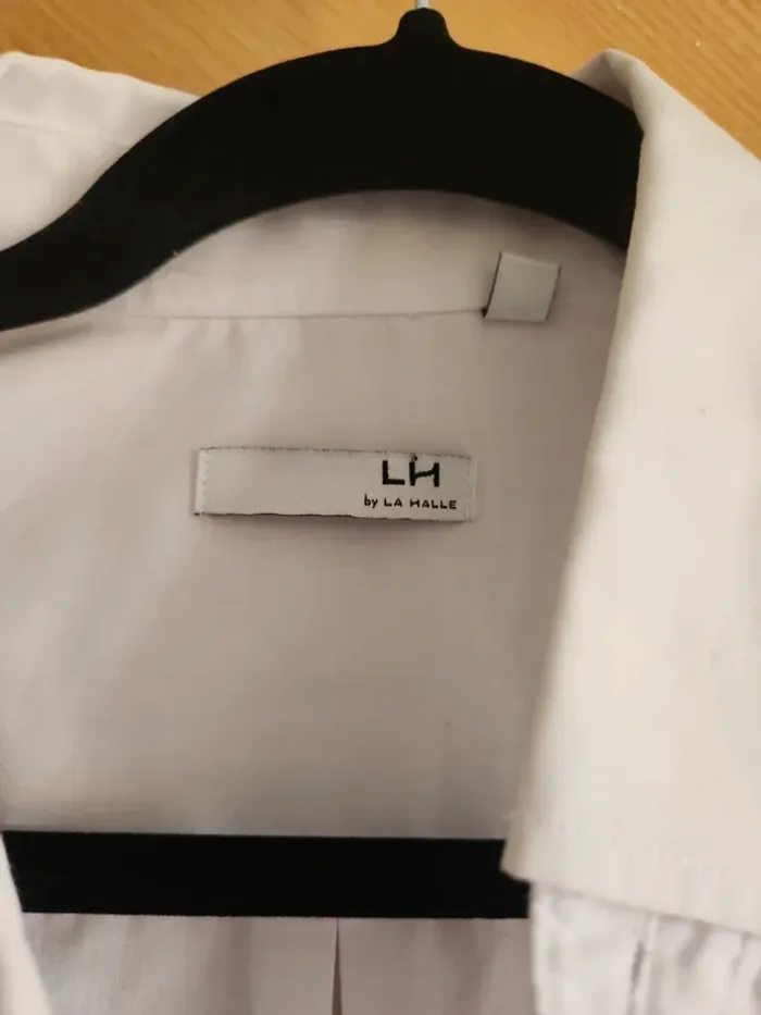 Chemise blanche homme La HALLE - photo numéro 3