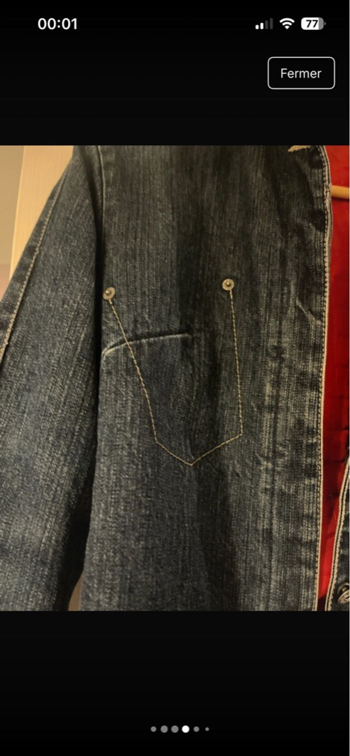 Veste en jean Le Temps des Cerises - photo numéro 2