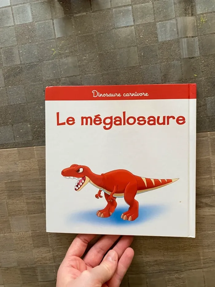 Livre le megalosaure et 1 figurine altaya le monde des dinosaures - photo numéro 4