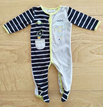 Pyjama une pièce velours