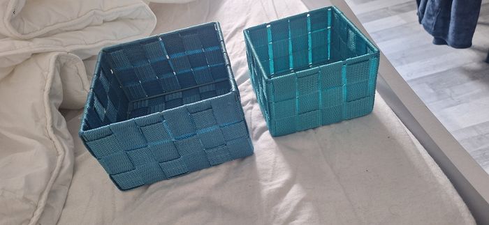 Panier de rangement en tissu - photo numéro 3