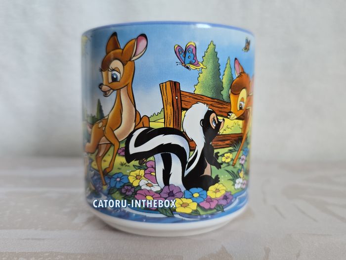 Tasse / Mug / Cup scène Disney Classics Bambi Féline Fleur Panpan / Thumper - photo numéro 5