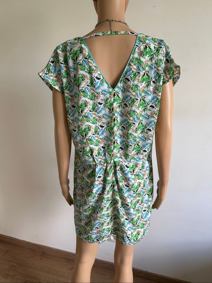 Robe imprimée neuve à manches courtes Lenny B taille française 40 - photo numéro 4