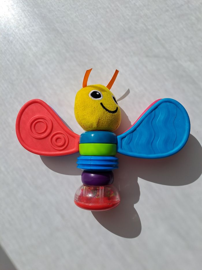 Hochet papillon multicolores - photo numéro 6