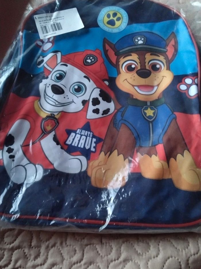 Grand sac a dos patpatrouille. Licence.