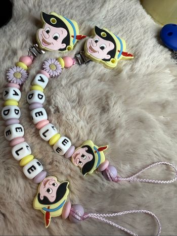 Attache tétine Pinocchio
