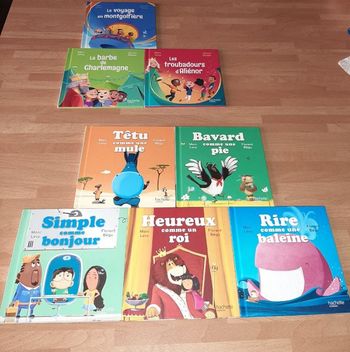Lot de 8 livres enfant