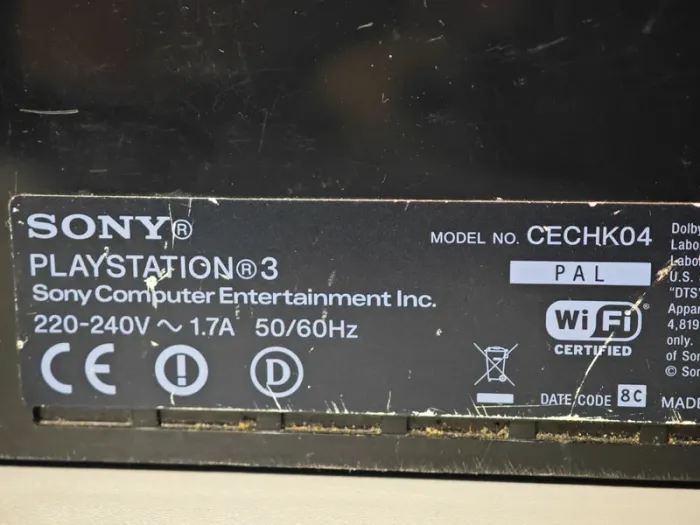 Console Sony PlayStation 3 80Go sans manette, lecteur HS - photo numéro 6