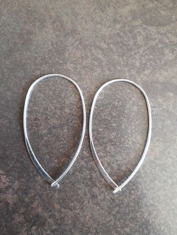 Boucles d'oreilles en argent