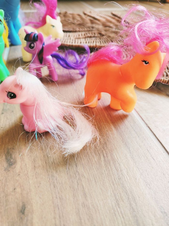 🦄Lot de 8 poneys my little pony - mon petit poney et bootleg - photo numéro 4