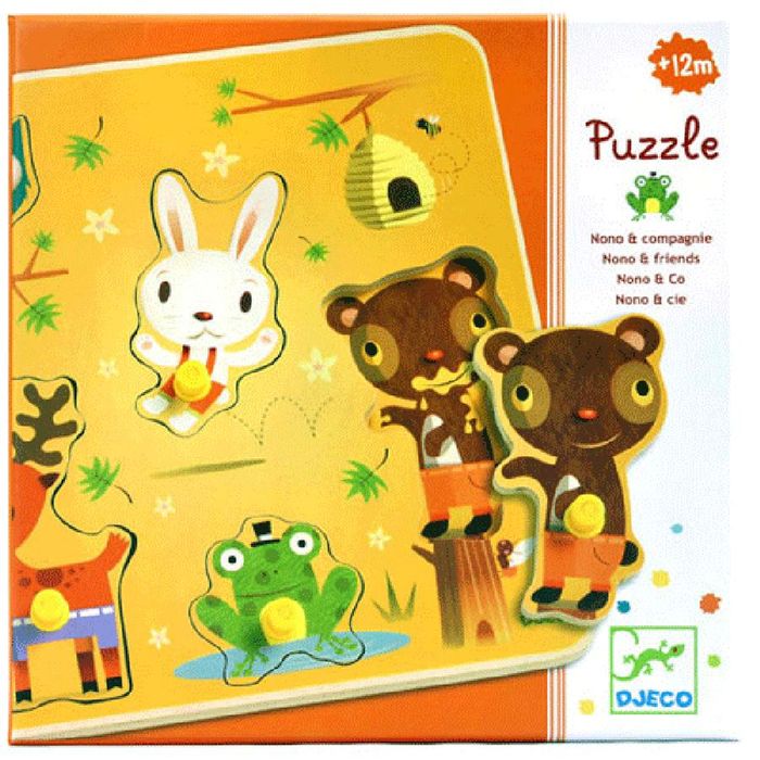 Puzzle Djeco Nono & Cie 5 pièces – Djeco