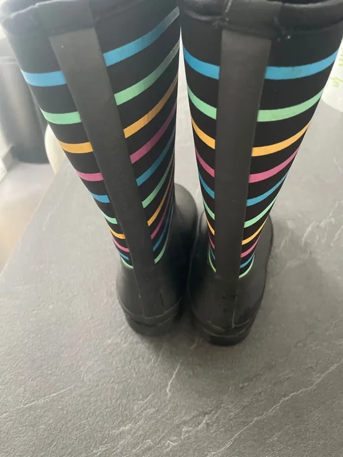 Bottes enfant femme 36 blackfox pluie neige chaussures - photo numéro 7