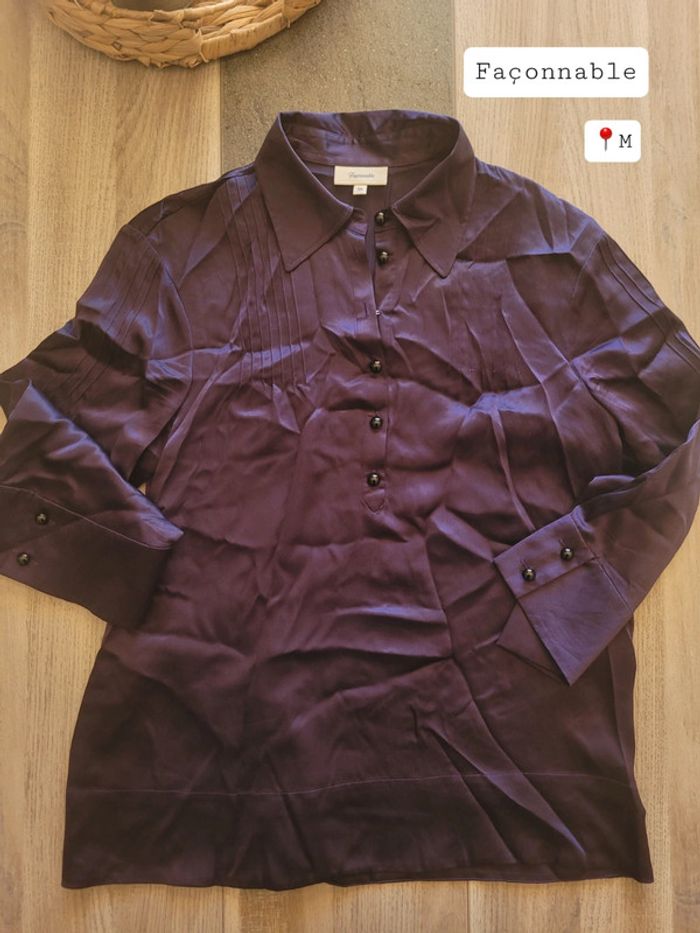 Blouse en soie Façonnable M