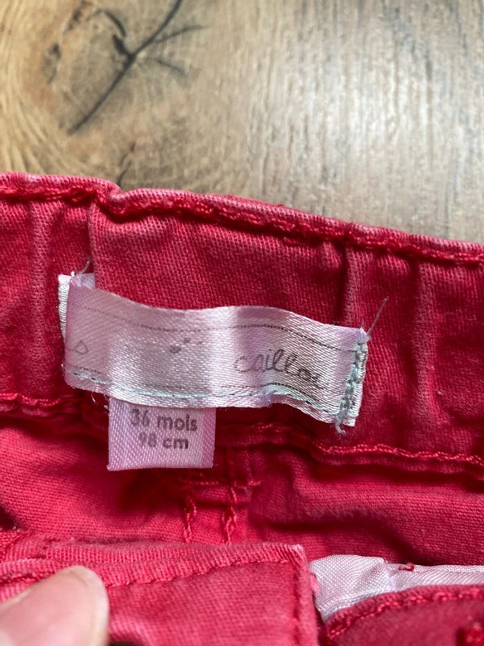 Pantalon léger rose 36 mois - photo numéro 2