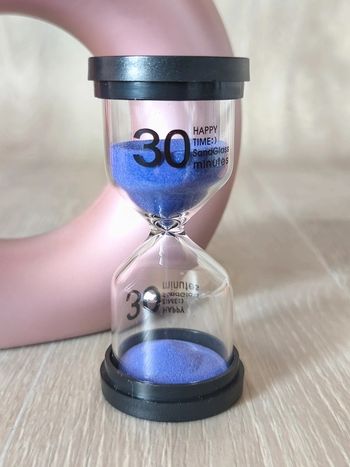 Gros sablier en verre 30 min