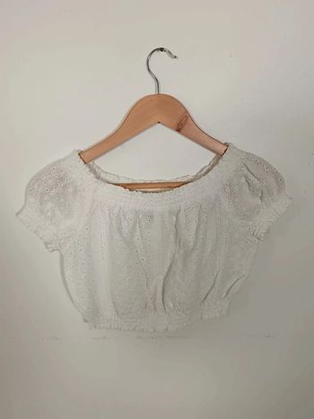C4 top blanc H&M 36
