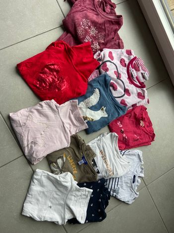 Lot col roulé, tee shirt manche longue, pyjama / 5 ans / fille : okaidi , du pareil au même