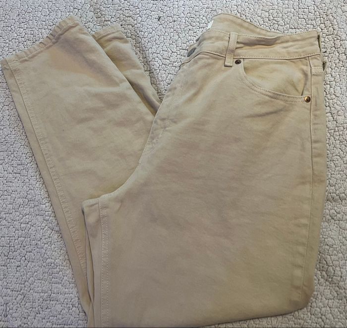 Jean femme H&M beige - photo numéro 5