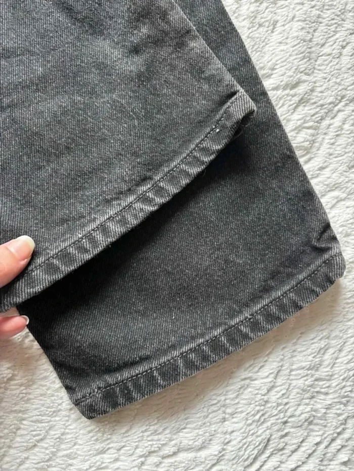 Jean Levi’s femme 550 Relaxed Fit W26 L28 S/36 Gris anthracite noir Mexico US rare y2k 2000s - photo numéro 12