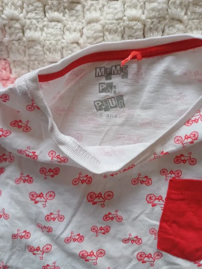 Tee shirt motifs vélos - photo numéro 2