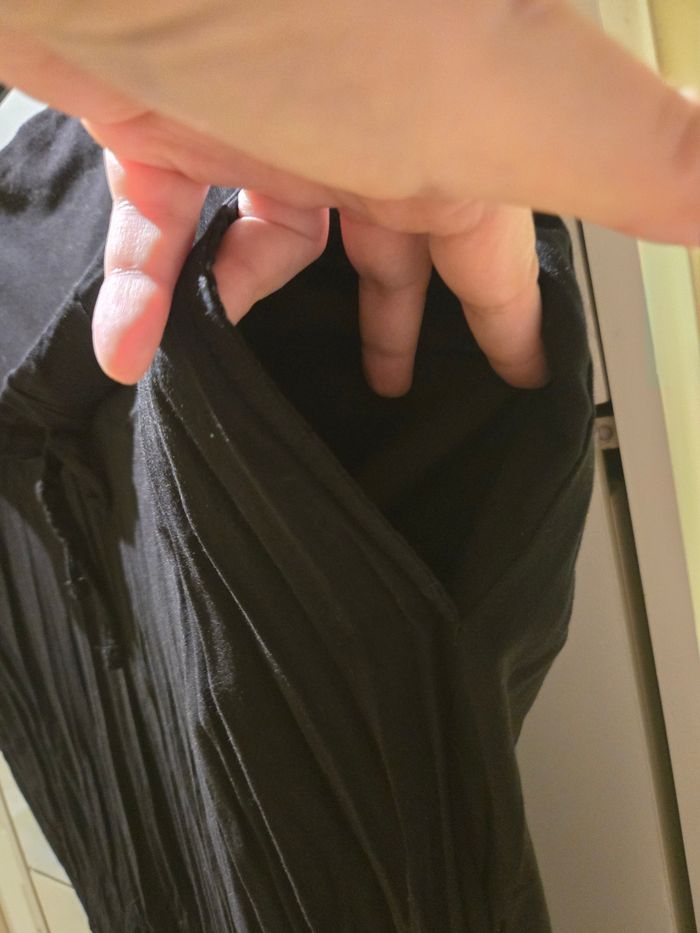 Legging de grossesse noir T.L 44-46 H&M Mama - photo numéro 6