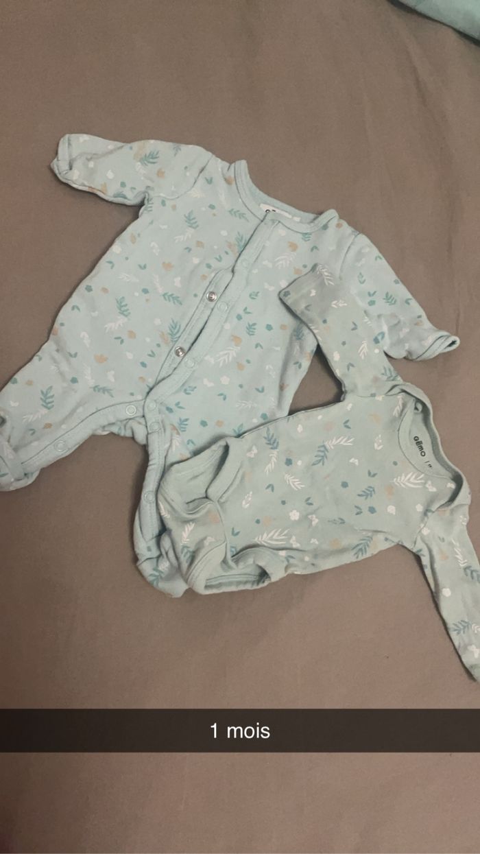 Lot pyjama bébé - photo numéro 3