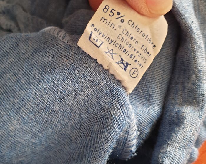 Caleçon long tribo Thermic – bleu clair – Fabriqué en France – T4 - photo numéro 4
